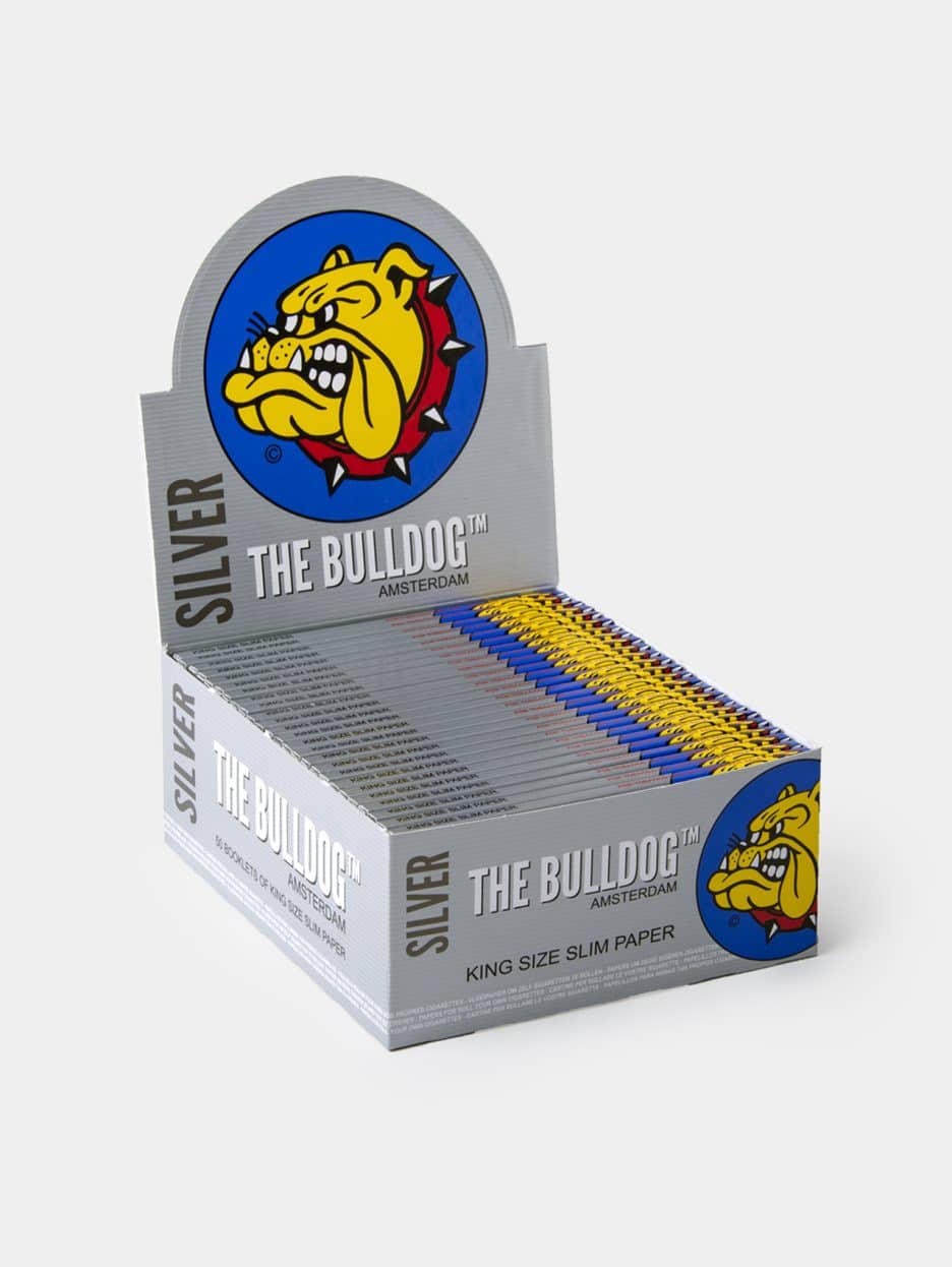 Bulldog Rolling Papers Silver King Size 110mm (32 Leaves)