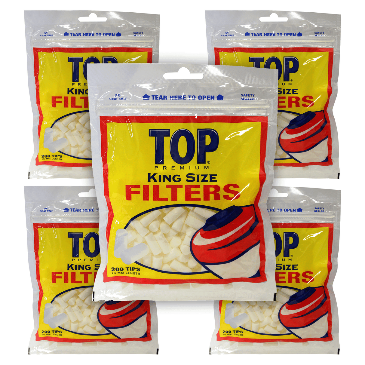 Top Filter 18mm King Size 200ct