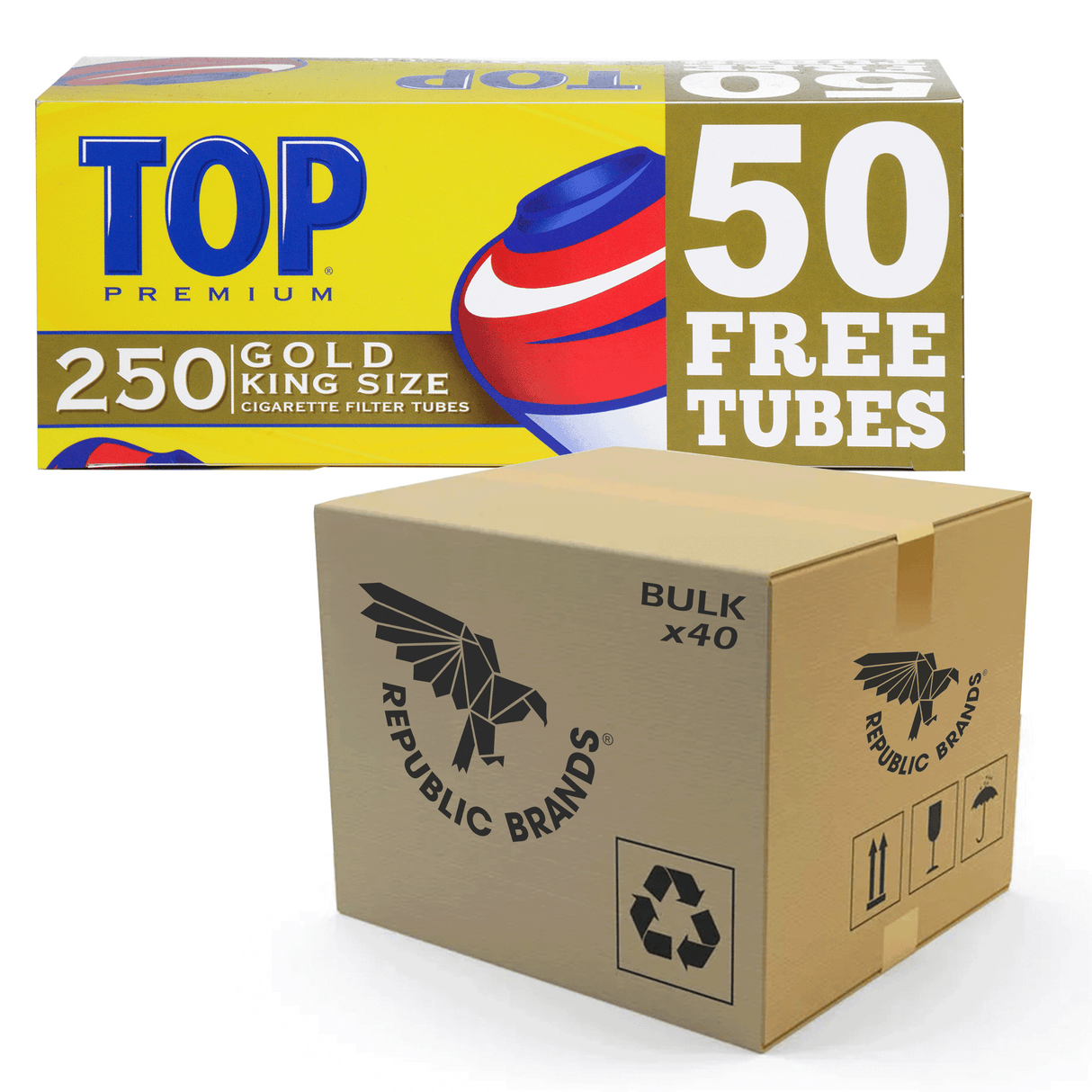 Top Tubes Gold (Light) King Size