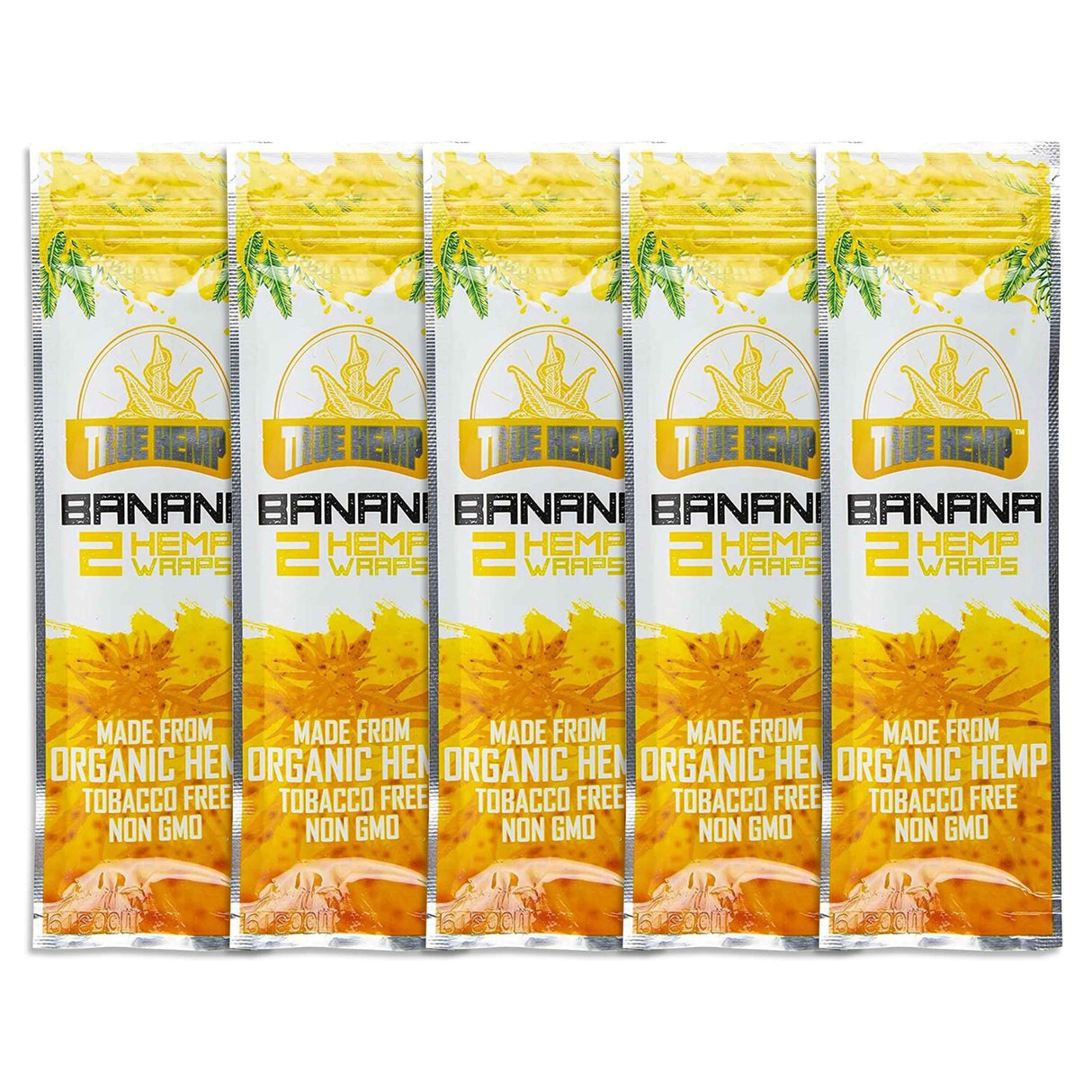 True Hemp Wraps Banana (2 Wraps Per Pouch)