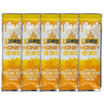 True Hemp Wraps Honey (2 Wraps Per Pouch)
