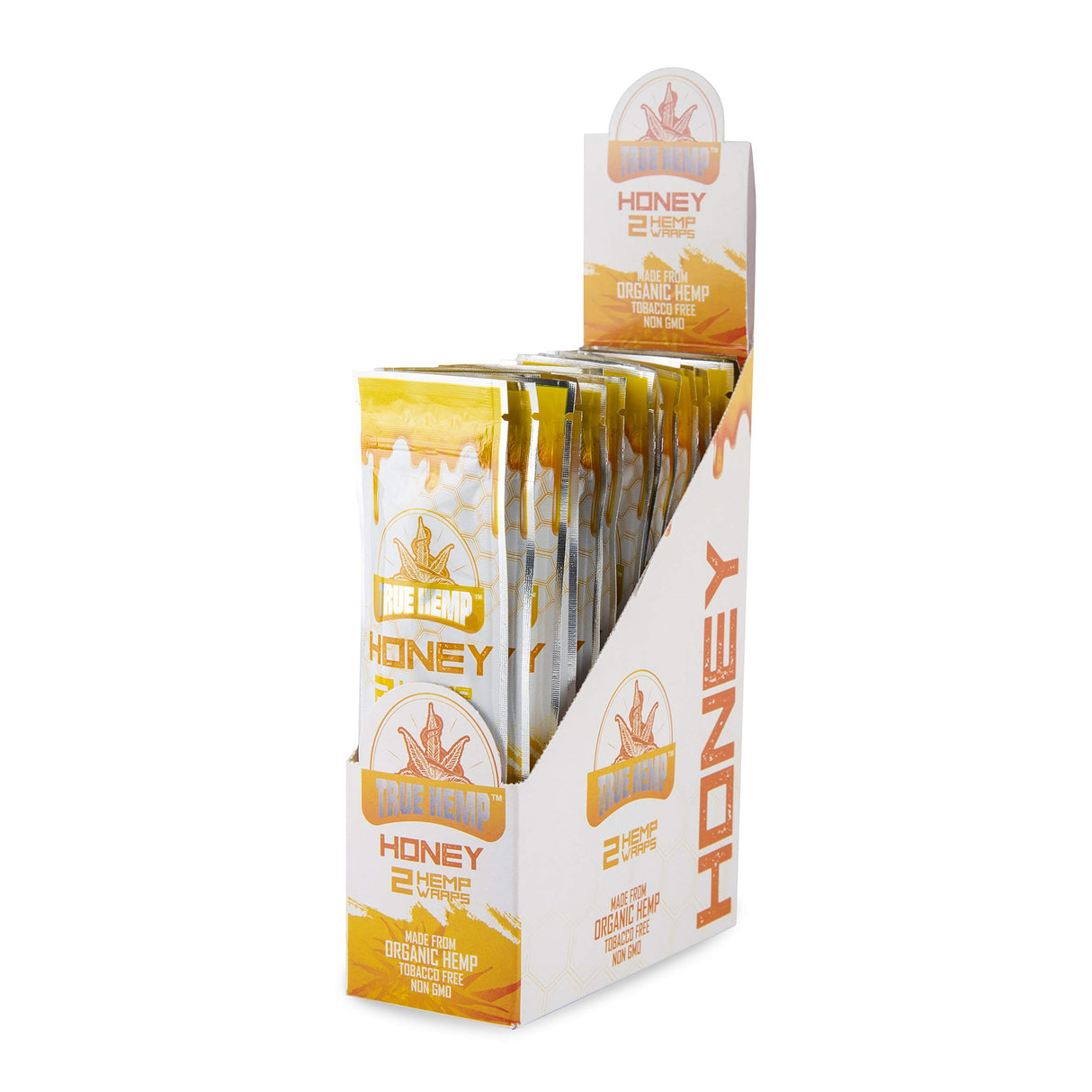 True Hemp Wraps Honey (2 Wraps Per Pouch)