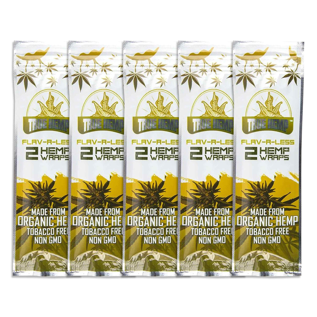 True Hemp Wraps Flav-R-Less (2 Wraps Per Pouch)