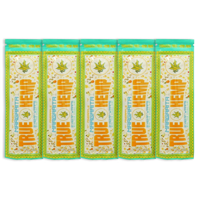 True Hemp Wraps Pineapple Margarita (2 Wraps Per Pouch)
