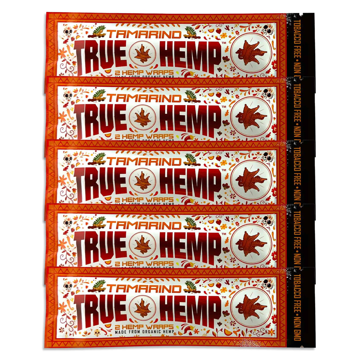True Hemp Wraps Tamarind (2 Wraps Per Pouch)
