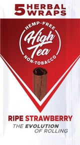 High Tea Herbal Wraps Ripe Strawberry (5 Wraps Per Pouch)