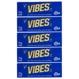VIBES Rolling Papers Rice 1 1/4 Size (50 Leaves)