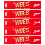 VIBES Rolling Papers Hemp King Size (33 Leaves)