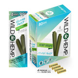 Wild Hemp Wraps Island Twist (4 Wraps Per Pouch)