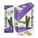 Wild Hemp Wraps Purpz (4 Wraps Per Pouch)