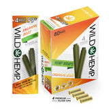 Wild Hemp Wraps Tropical Buzz (4 Wraps Per Pouch)