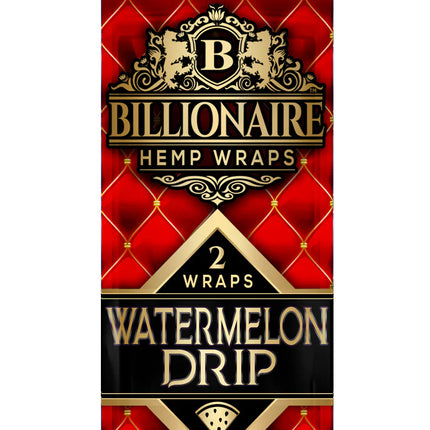 Billionaire Hemp Wraps Watermelon Drip 2ct