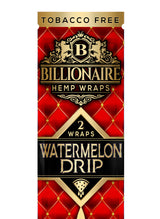 Billionaire Hemp Wraps Watermelon Drip 2ct