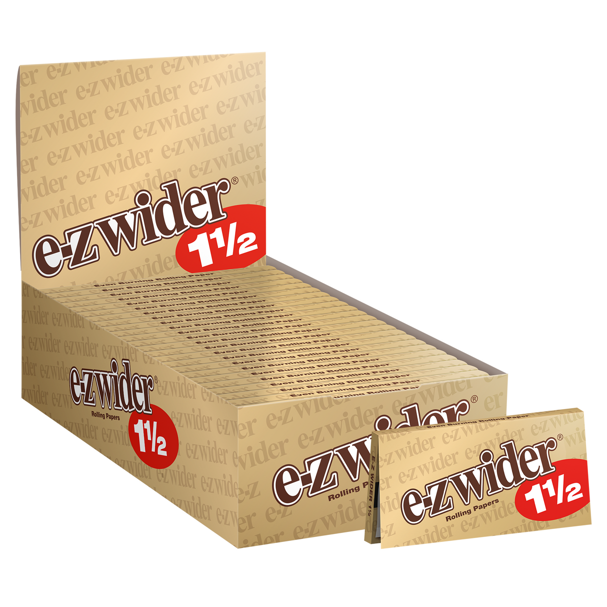 E-Z Wider Rolling Papers Gold 1 1/2 (24 Leaves)