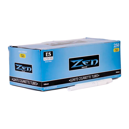 Zen Cigarette Tubes Light 100mm 250 Tubes