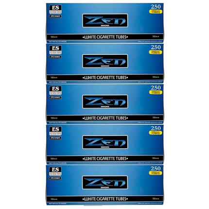 Zen Cigarette Tubes Light 100mm 250 Tubes