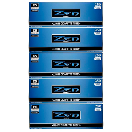 Zen Cigarette Tubes Light King Size 250 Tubes