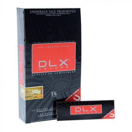 DLX Deluxe Rolling Papers 1 1/4 (50 Leaves)