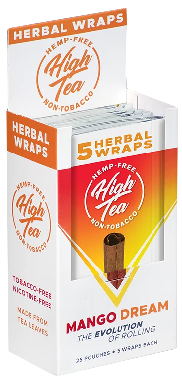 High Tea Herbal Wraps Mango Dream (5 Wraps Per Pouch)