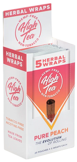 High Tea Herbal Wraps Pure Peach (5 Wraps Per Pouch)