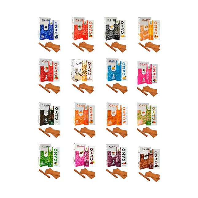 Camo Herbal Wraps Retail Assorted Bundle - All Flavors