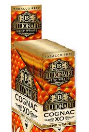 Billionaire Hemp Wraps Cognac XO (2 Wraps Per Pouch)