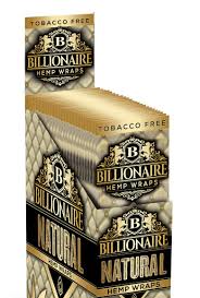 Billionaire Hemp Wraps Natural 2ct