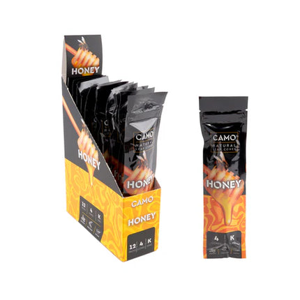 Camo Cones Honey King Size (4 Wraps Per Pouch)
