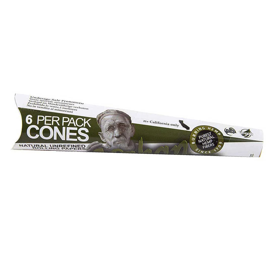 Afghan Hemp Cones 1 1/4 6ct