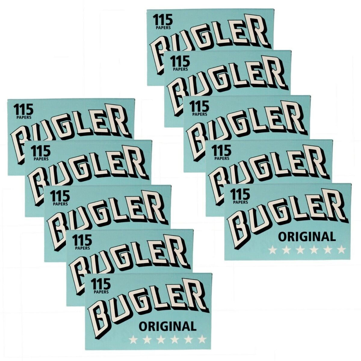 Bugler Rolling Papers Single Wide 70mm (115 Leaves)
