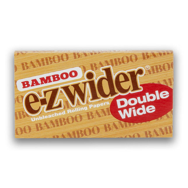 E-Z Wider Rolling Papers Bamboo Double Wide 24ct