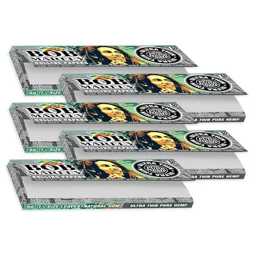 Bob Marley Rolling Papers Ultra Thin 1 1/4 (50 Leaves)