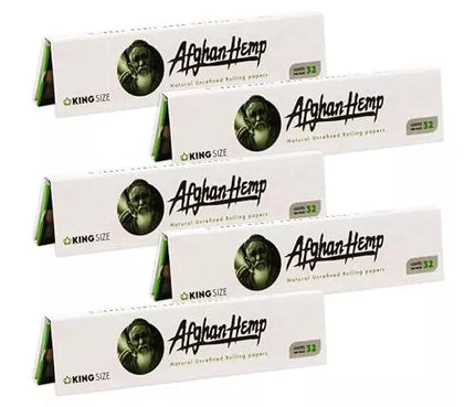 Afghan Hemp Rolling Papers King Size 32ct