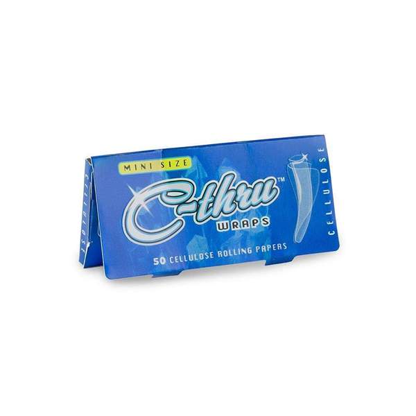 C-Thru Clear Rolling Papers Mini 1 1/4 (50 Leaves)