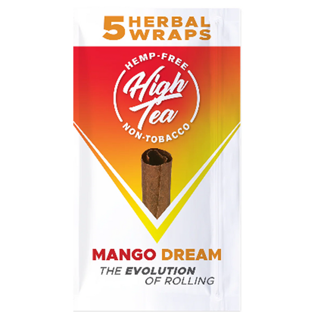 High Tea Herbal Wraps Mango Dream (5 Wraps Per Pouch)